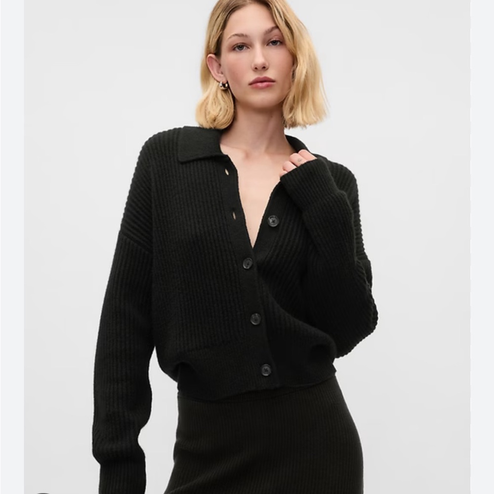 GAP Cashsoft Relaxed Ribbed Cardigan